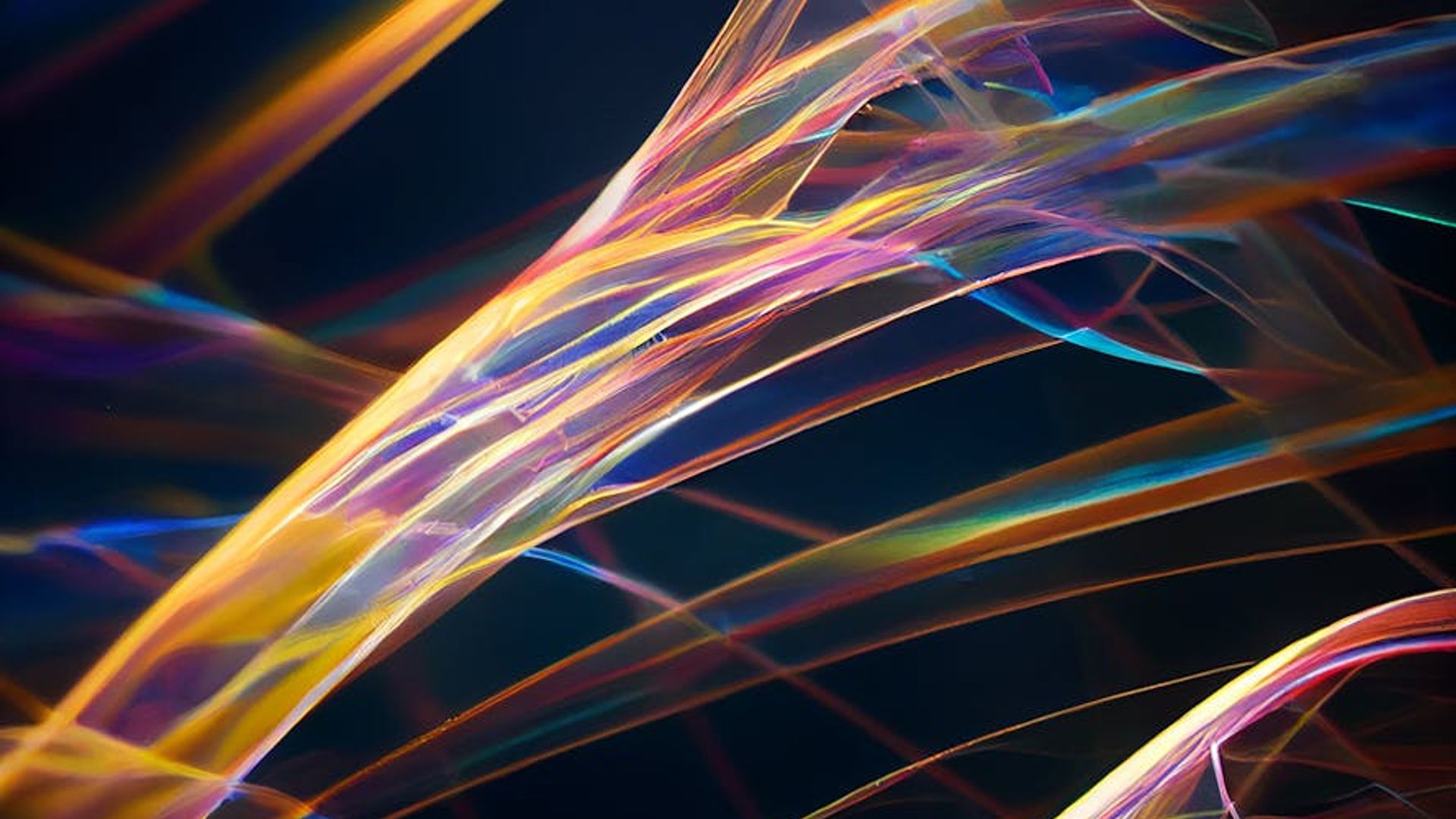 Abstract background with flowing lines representing energy and movement.